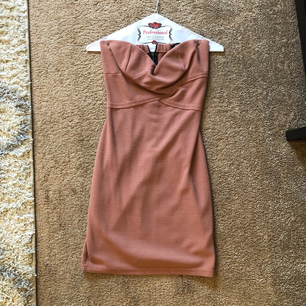 Dusty Rose mini dress
